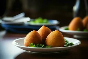 coxinha lanche. gerar ai foto