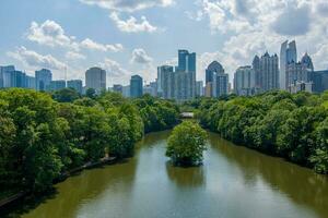 Midtown Atlanta, geórgia Horizonte foto