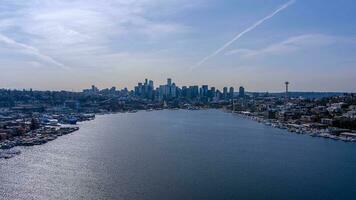 skyline de washington foto