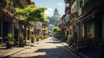 brasileiro cidade brincar altamente detalhado profissional, generativo ai foto