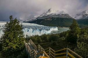 Perito moreno geleira, los glaciares nacional parque, santa cruz província, patagônia Argentina. foto