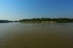 rio panorama e selva, pantanal, Brasil foto