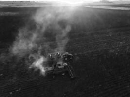 colheita dentro Argentino interior, la pampa, Argentina foto