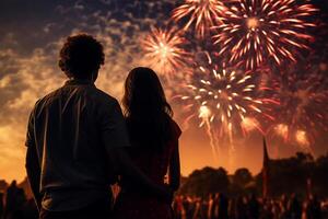 independência dia celebração ai gerado foto