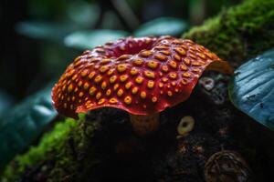 gigante ráfia plantar. ai generativo foto