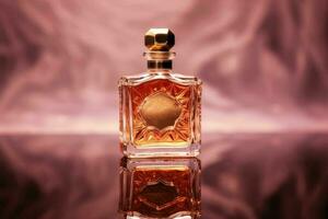 perfume luxo garrafa. produtos Projeto perfumaria. generativo ai foto