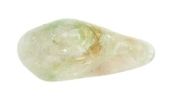 tombou prasiolita verde quartzo gema pedra foto