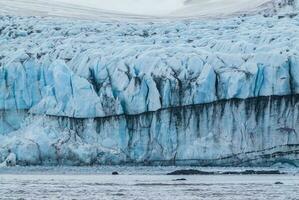 geleira dentro Antrtica, sul Shetland foto