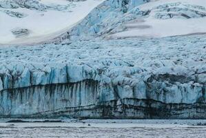 geleira dentro Antrtica, sul Shetland foto
