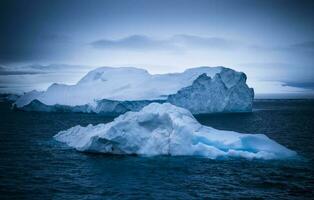 selvagem congeladas paisagem, Antártica foto