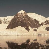 paraíso baía geleiras e montanhas, antártico Península, antártica.. foto