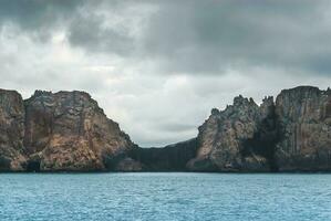 antártico montanhoso paisagem, decepção ilha foto