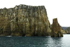 decepção ilha, antártico montanhoso paisagem, antártico Península foto