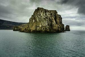 decepção ilha, antártico montanhoso paisagem, antártico Península foto