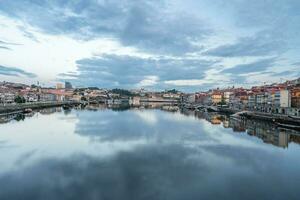 Visão a partir de porto Portugal, a partir de a ponte Luis Eu ponte. foto