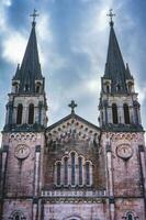 basílica de santa maria la real de covadonga, astúrias, Espanha. 2023 foto