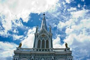 católico Igreja dentro Ratchaburi província tailândia. foto