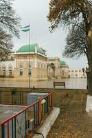 kagan, uzbequistão. dezembro 2022. Palácio do a emir do Bukhara foto