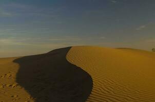 areia dunas dentro pampas, Argentina foto