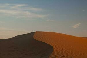 areia dunas dentro pampas, Argentina foto