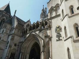 real tribunais do justiça dentro Londres foto