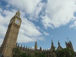 casas do parlamento em Londres foto