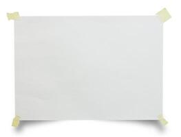 rasgado rasgado papel com adesivo fita, espaço para seu mensagem foto