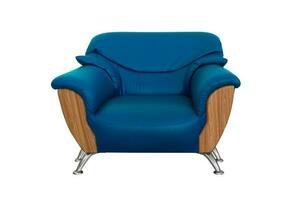 moderno azul sofá foto