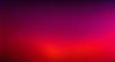 Sombrio granulado gradiente abstrato fundo, vermelho laranja roxa brilhando luz textura foto