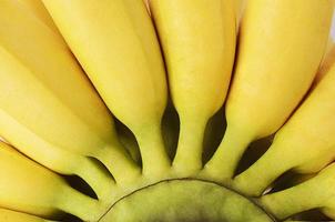 resumos texturas de fundos com macro close-up frutos de banana foto