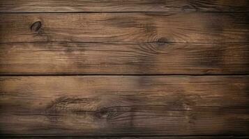 velho vintage Castanho de madeira textura, de madeira prancha chão. madeira madeira parede fundo. generativo ai foto
