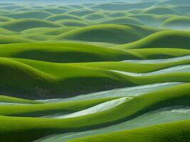 mar de praia verde água ondas ilustração foto