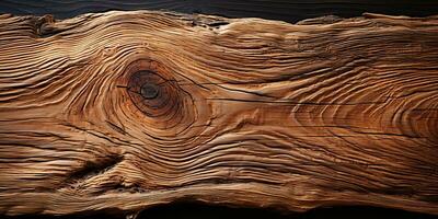 ai gerado. ai generativo. velho de madeira mesa textura fundo superfície. natureza decoração. gráfico arte foto