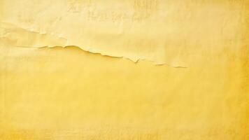 ai generativo amarelo grunge fundo rude concreto parede textura dentro reflexão do luz fechar-se sujo amarelo bandeira com cópia de espaço para seu Projeto foto