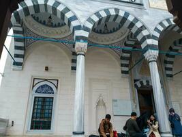 Tóquio, Japão em abril 14, 2019. exterior do uma muito lindo Tóquio camii Tóquio. a mesquita é a maior mesquita dentro Japão foto