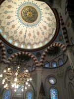 Tóquio, Japão em abril 14, 2019. lindo interior do Tóquio camii mesquita. a mesquita é a maior mesquita dentro Japão. foto