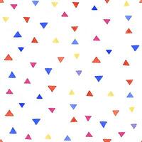 aguarela colori triângulos padronizar foto