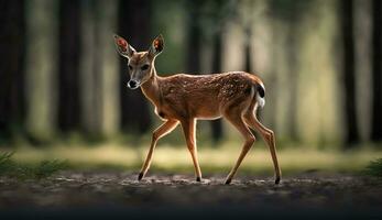 fofa animal em natureza. ai imagem foto