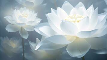 flor de lótus branca foto