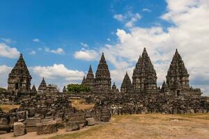 Prambanan, uma hindu têmpora composto dentro Yogyakarta, sulista Java, Indonésia, foto