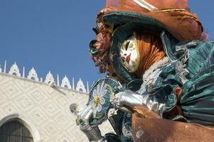 máscaras às a Veneza carnaval foto