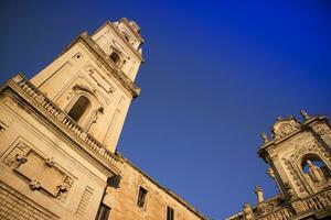 lecce quadrado do a catedral foto