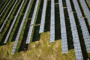 fotovoltaico painéis área foto