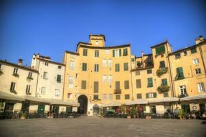 praça do a anfiteatro do lucca foto