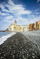 a característica Vila do camogli Génova Itália foto