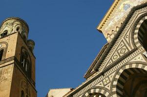 a Igreja dentro amalfi Nápoles Itália foto