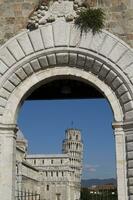 praça dei miracoli dentro pisa Itália foto