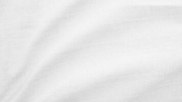 tecido pano de fundo branco linho tela de pintura amassado natural algodão tecido natural feito à mão linho topo Visão fundo orgânico eco têxteis branco tecido linho textura foto