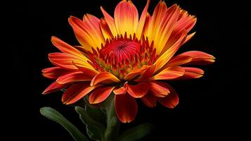 foto do lindo gaillardia flor isolado em branco fundo. generativo ai