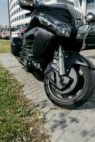 Minsk, bielorrússia, Julho 2023 - motocicleta honda f6b foto
